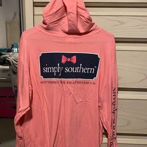 simply southern long sleeve shirt with hood